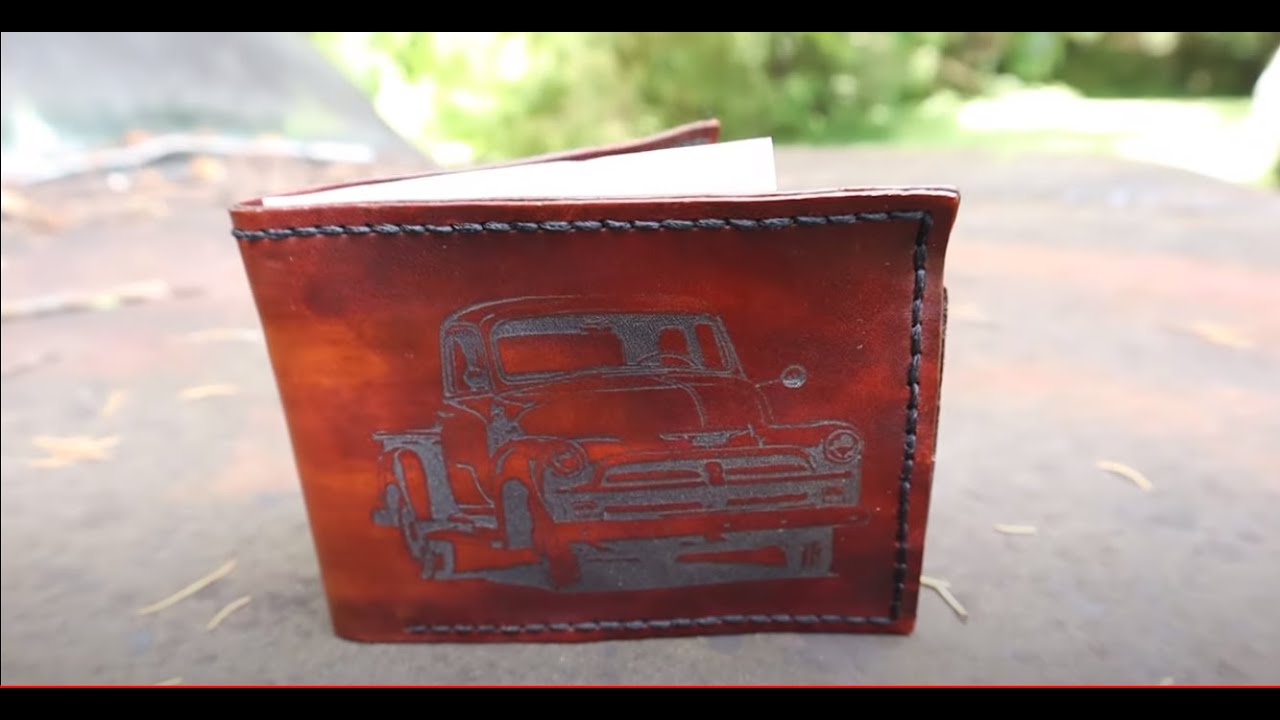 Making the Tandy Leather Classic Bi-fold Wallet Kit