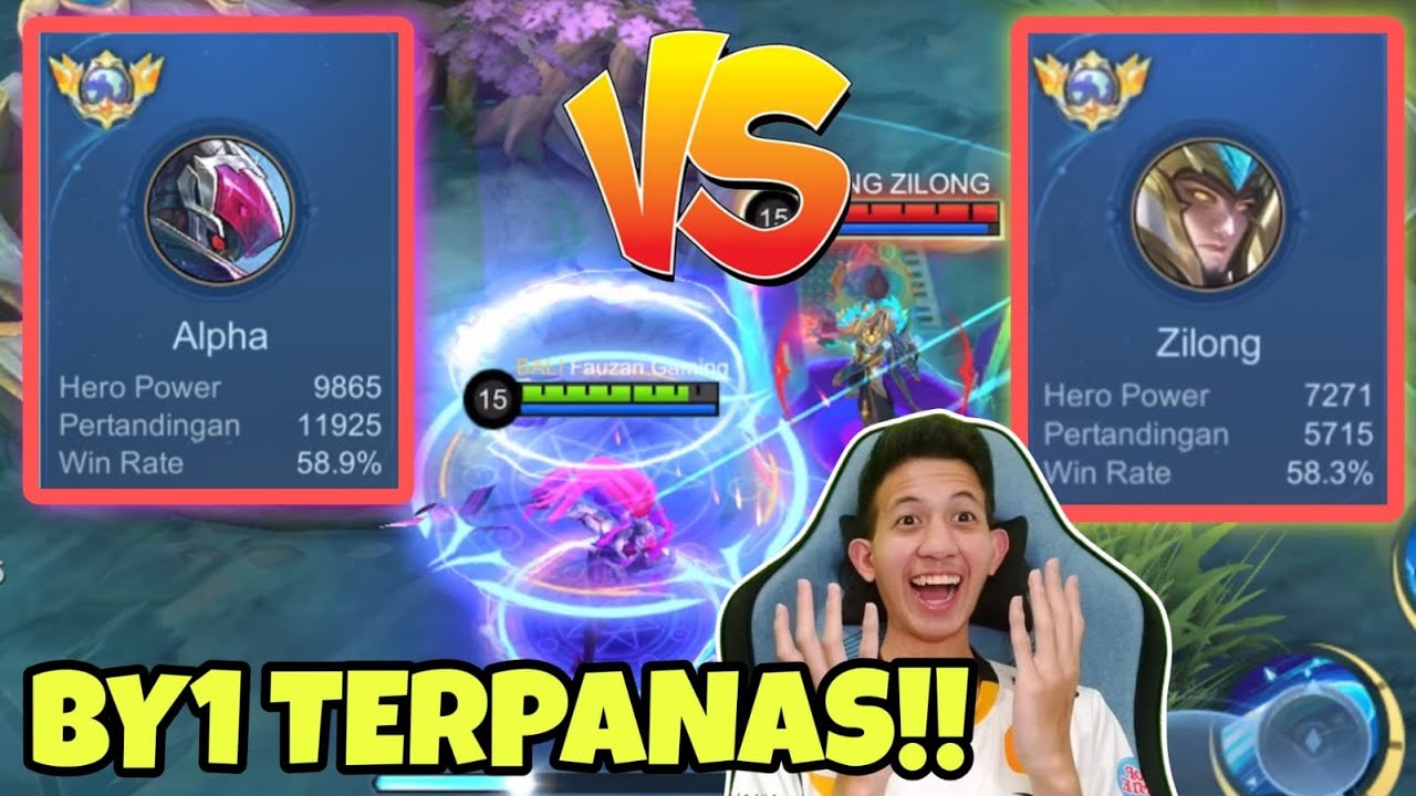 BY1 TERPANAS!! RAJA ALPHA VS RAJA ZILONG TERKUAT!