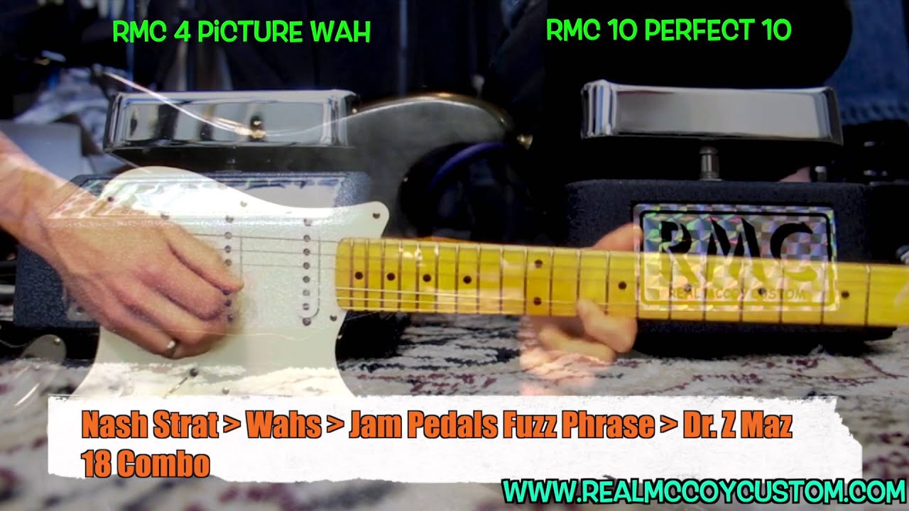 Teese RMC 4 vs RMC 10 Wah Comparison