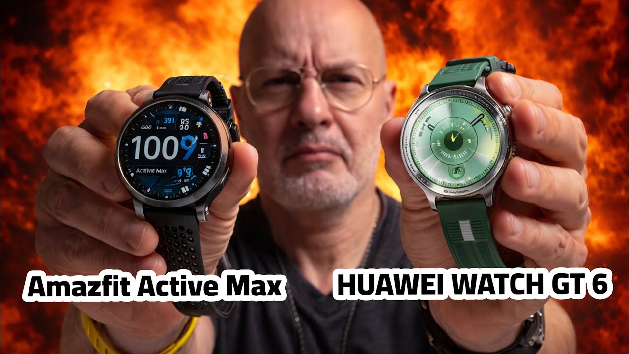 هواوي GT6 ضد أمازفيت Active Max.. صدمة النتائج! 😱 لا تشتري قبل المشاهدة!