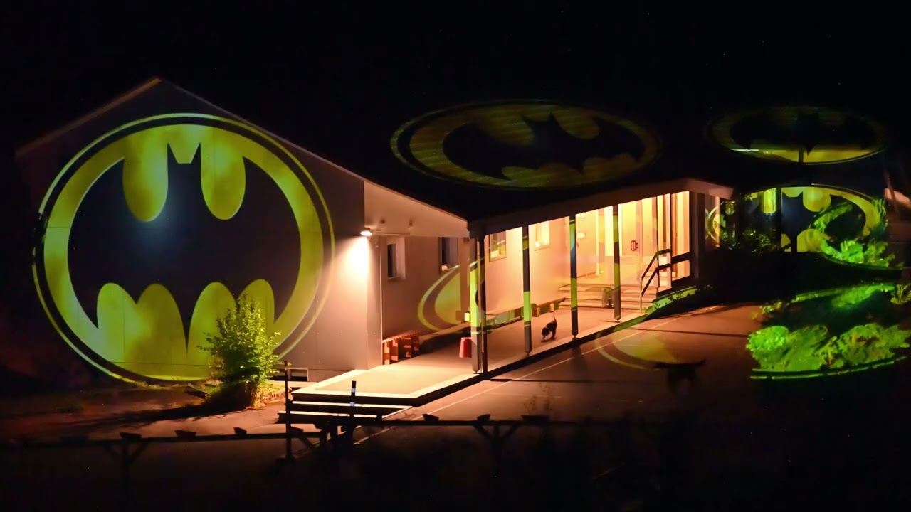 Schulhaus Rüschegg Building Mapping for Fun ;-)