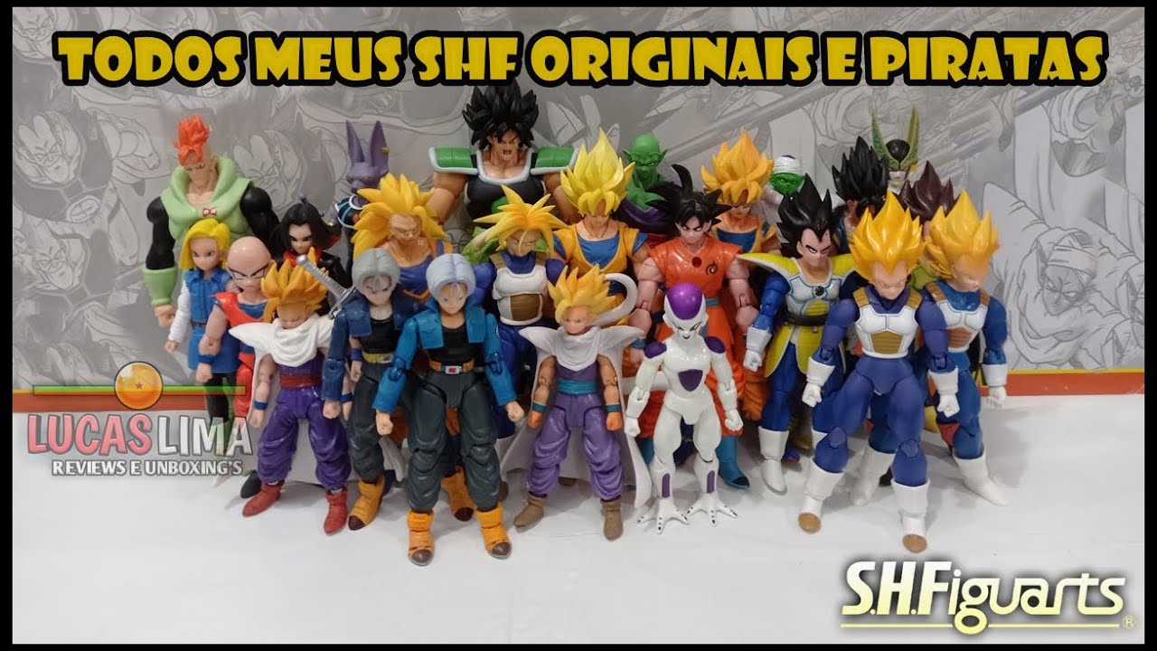 Todos Meus Bonecos SHFiguarts Dragon Ball - Originais e Piratas