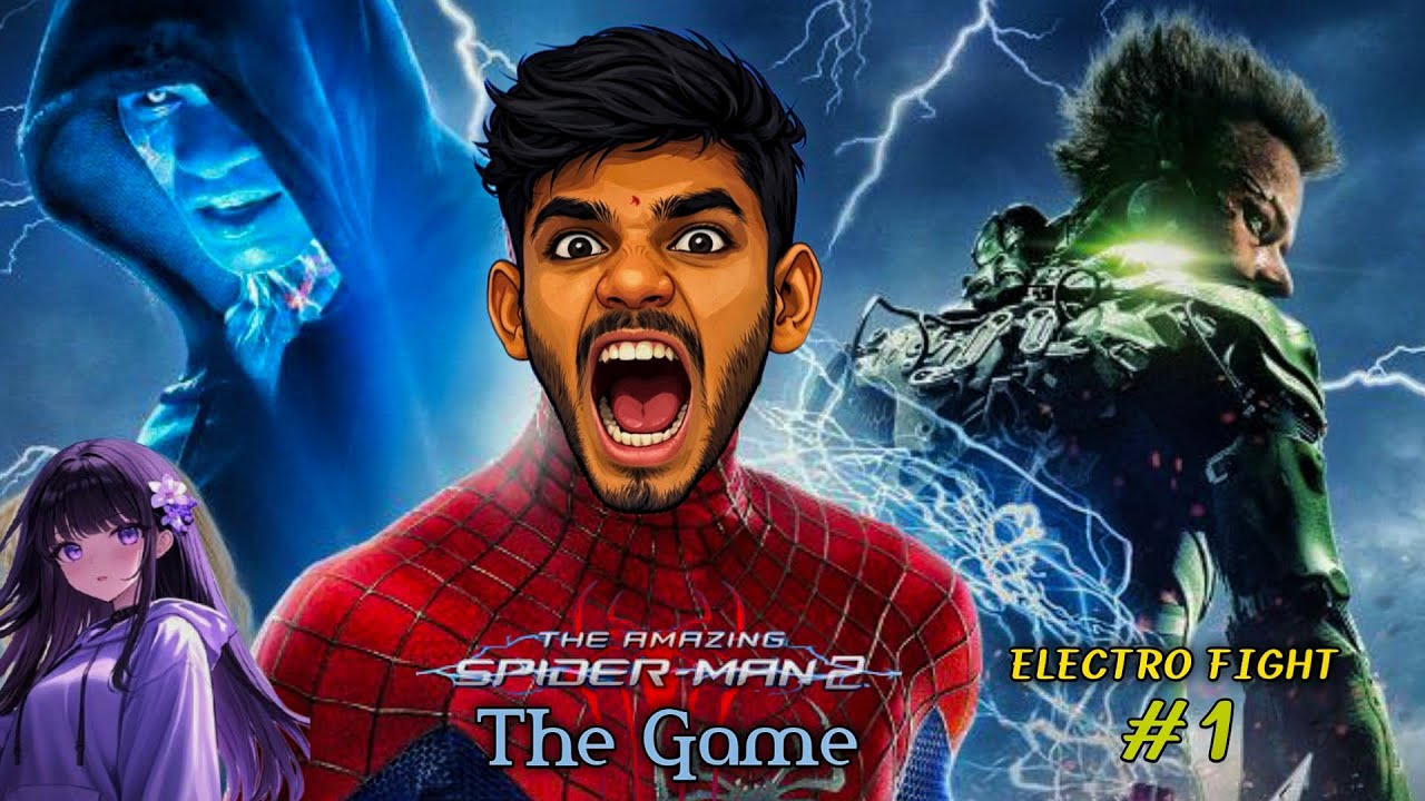 ⚡The Amazing Spider Man 2 📱Mobile Gameplay | Electro Fight 🕸️🕷️