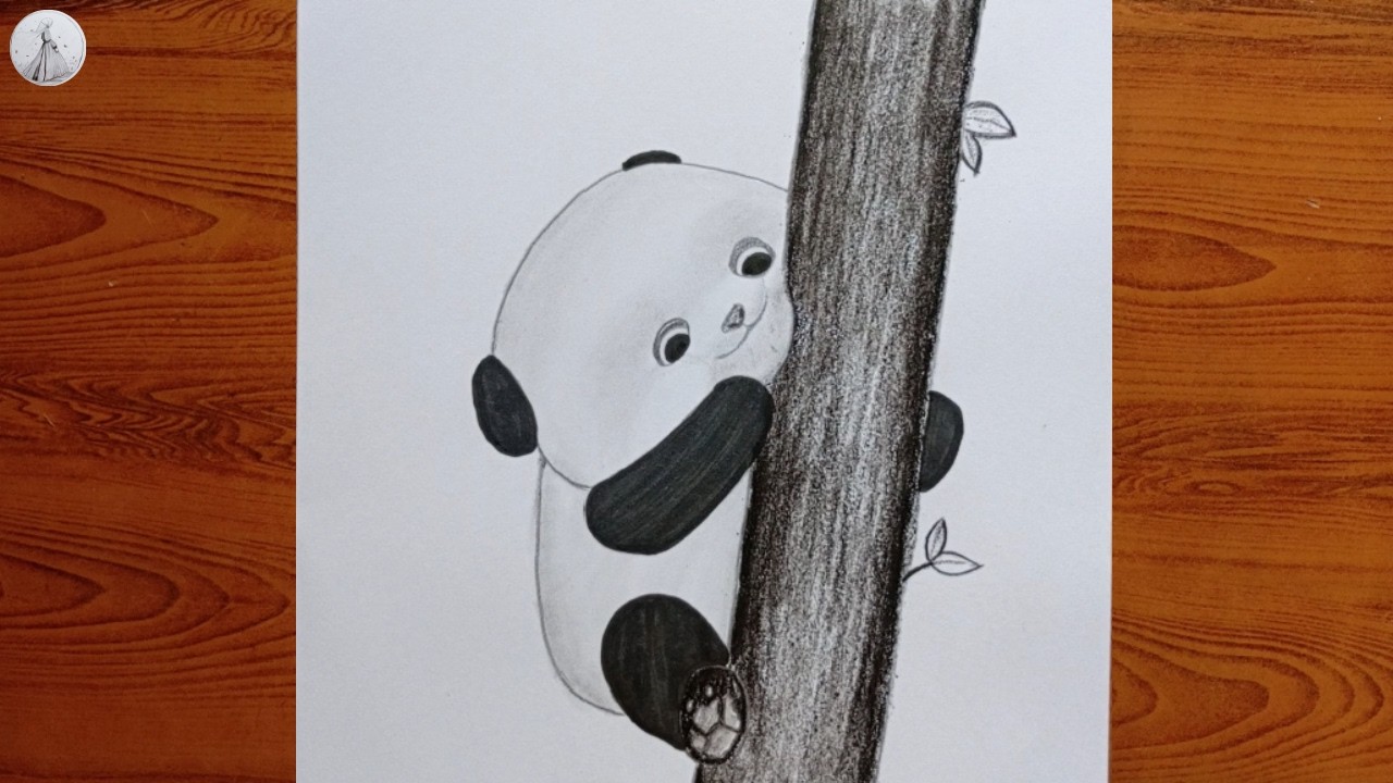 How To Draw A Cute Panda Drawing Step By Step | Our Drawing Hobby