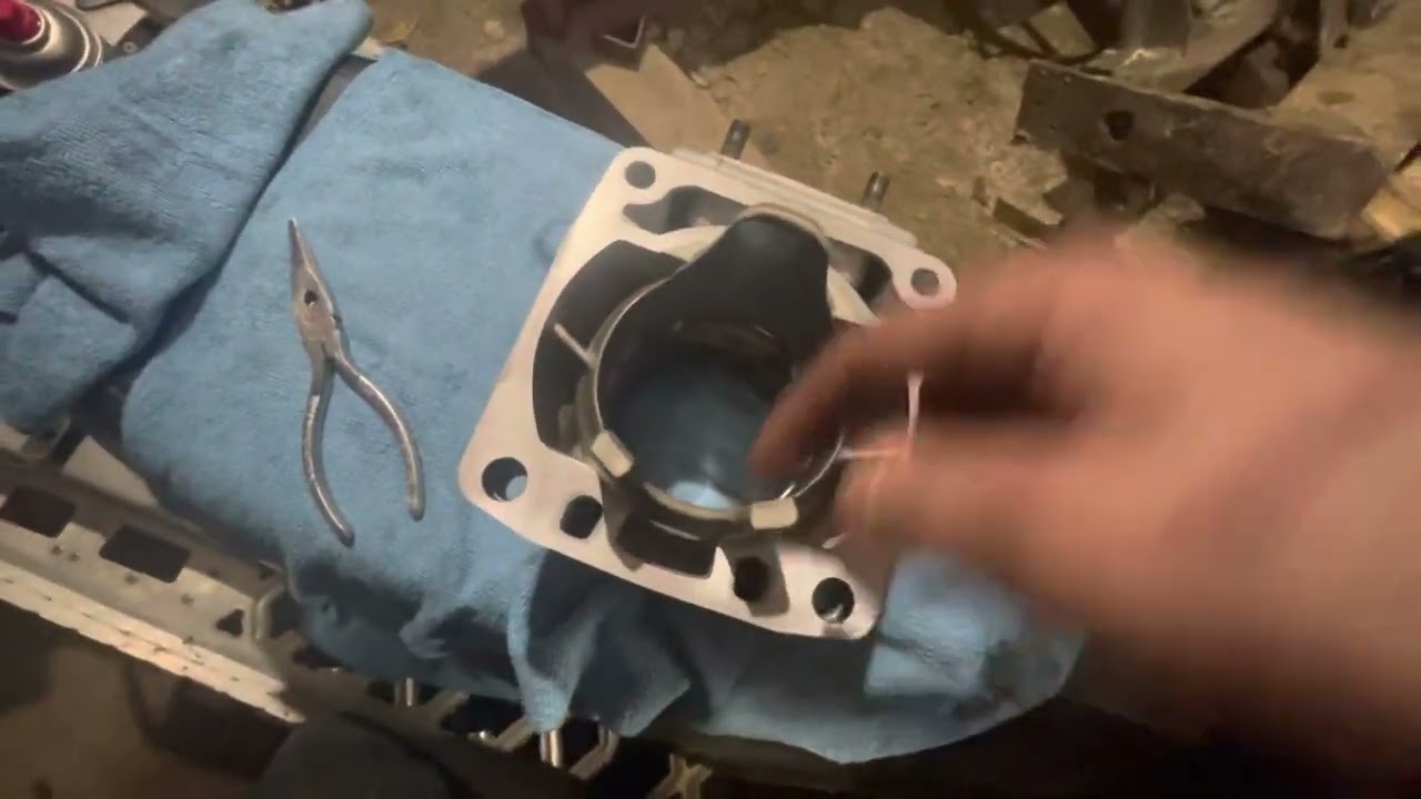 Turbo sled, 2011 Arctic cat M8, top end rebuild.