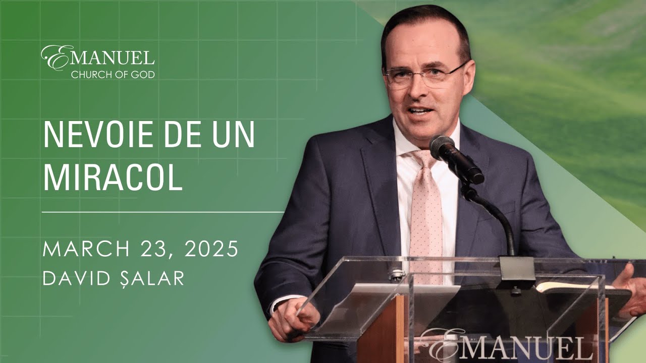 Nevoie de un miracol - David Șalar