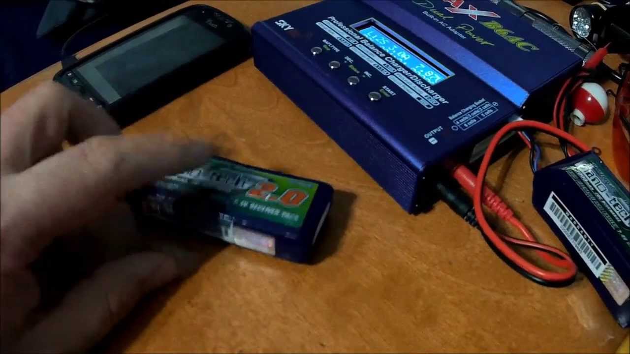WlToys v913 RC Helicopter Battery Upgrade Lipo nano-tech 3000 mAh