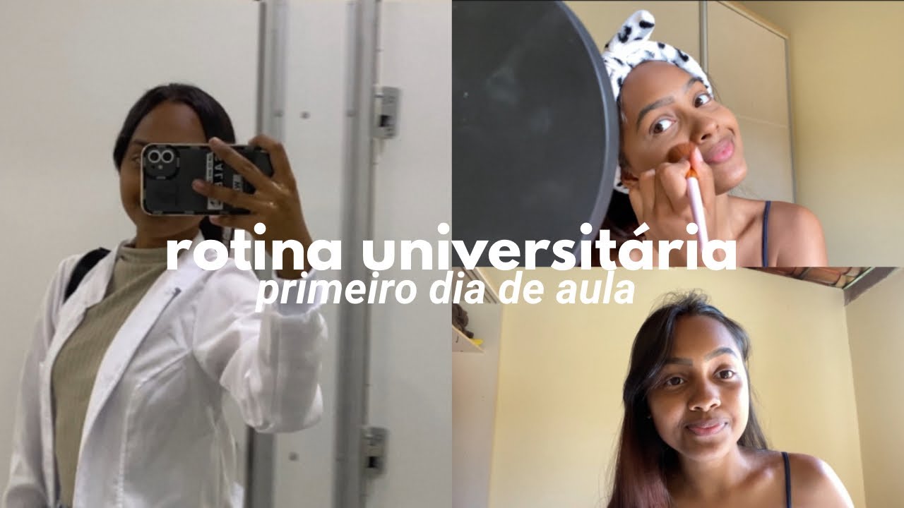 Rotina universitária morando sozinha | volta às aulas