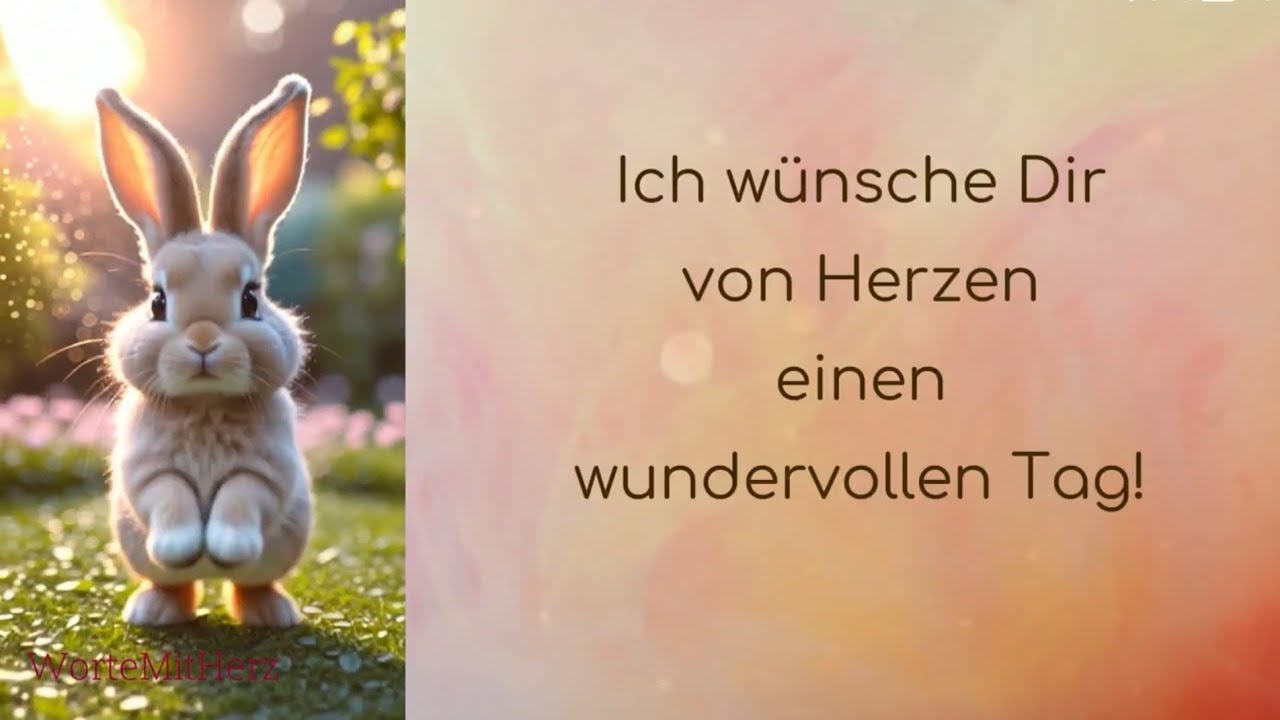 Ein liebevoller Gruß für deinen Tag 💛