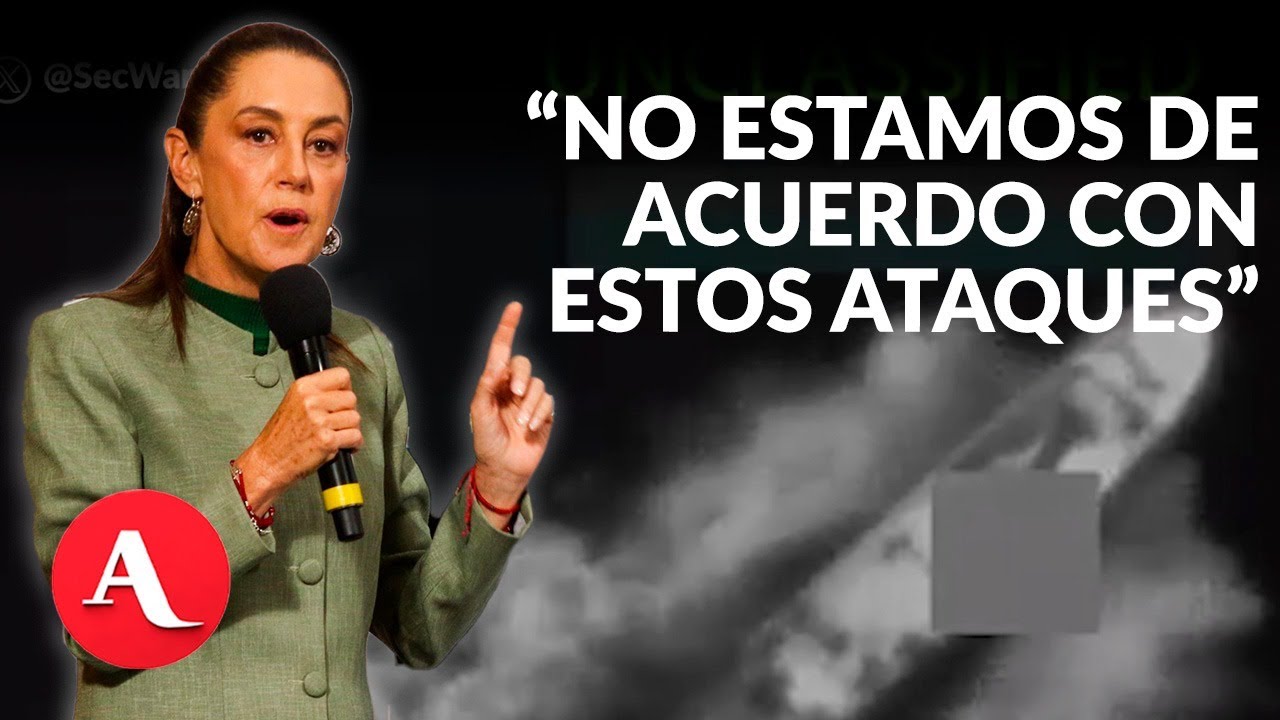 &iquest;Qu&eacute; dijo Sheinbaum sobre el ataque de EE. UU. en aguas internacionales y el rescate humanitario?