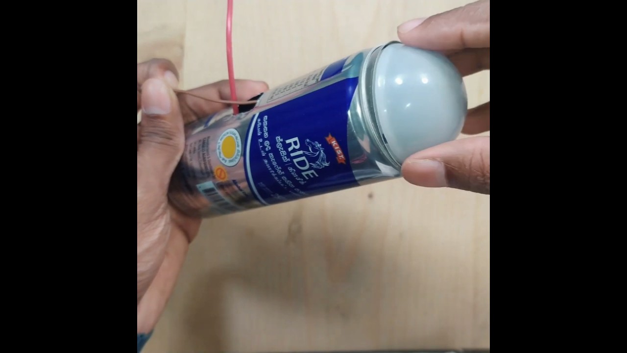 Creative Idea with Can💡|| How to make a LED Torch Light at home⚡💡