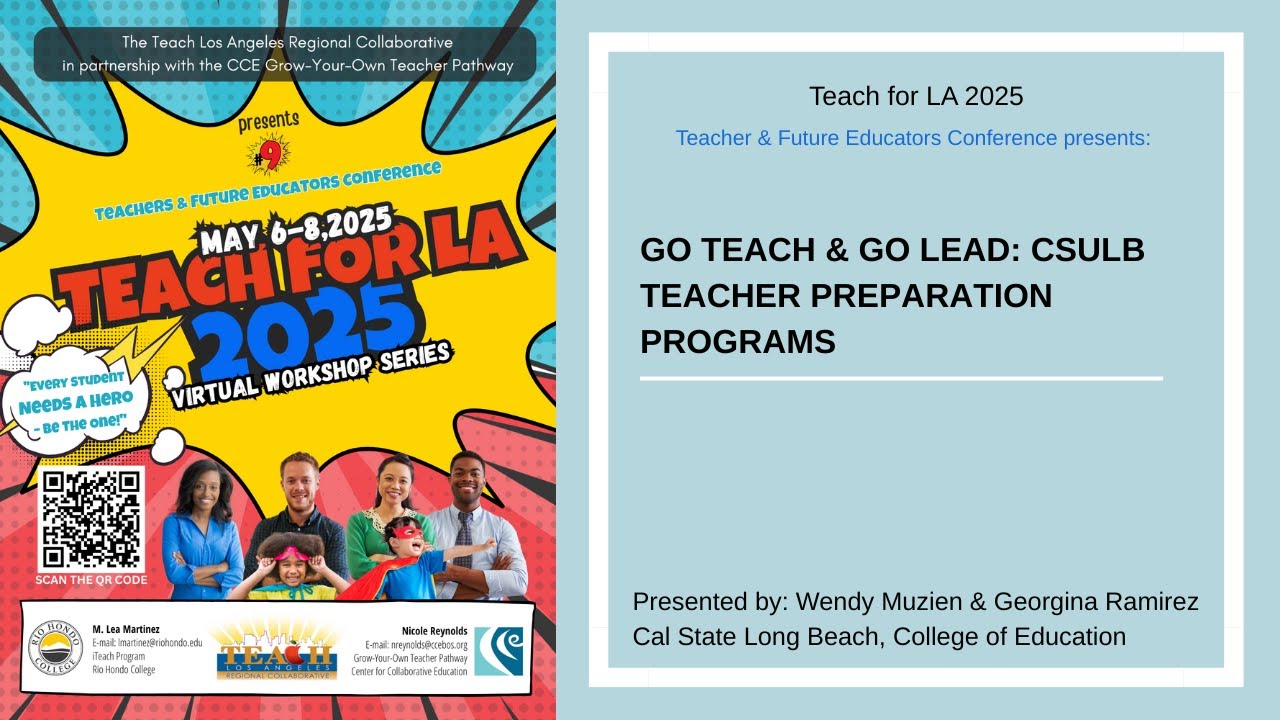 Go Teach & Go Lead: CSULB Teacher Preparation Programs