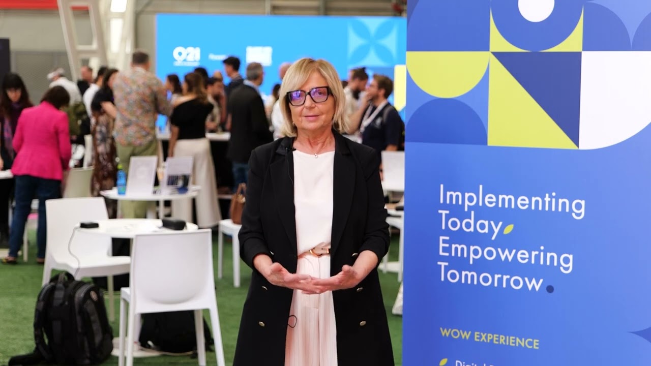 Interviste allo Stand WMF25: Morena Diazzi – Dir. Gen. Conoscenza, Ricerca, Lavoro e Impresa dell'ER