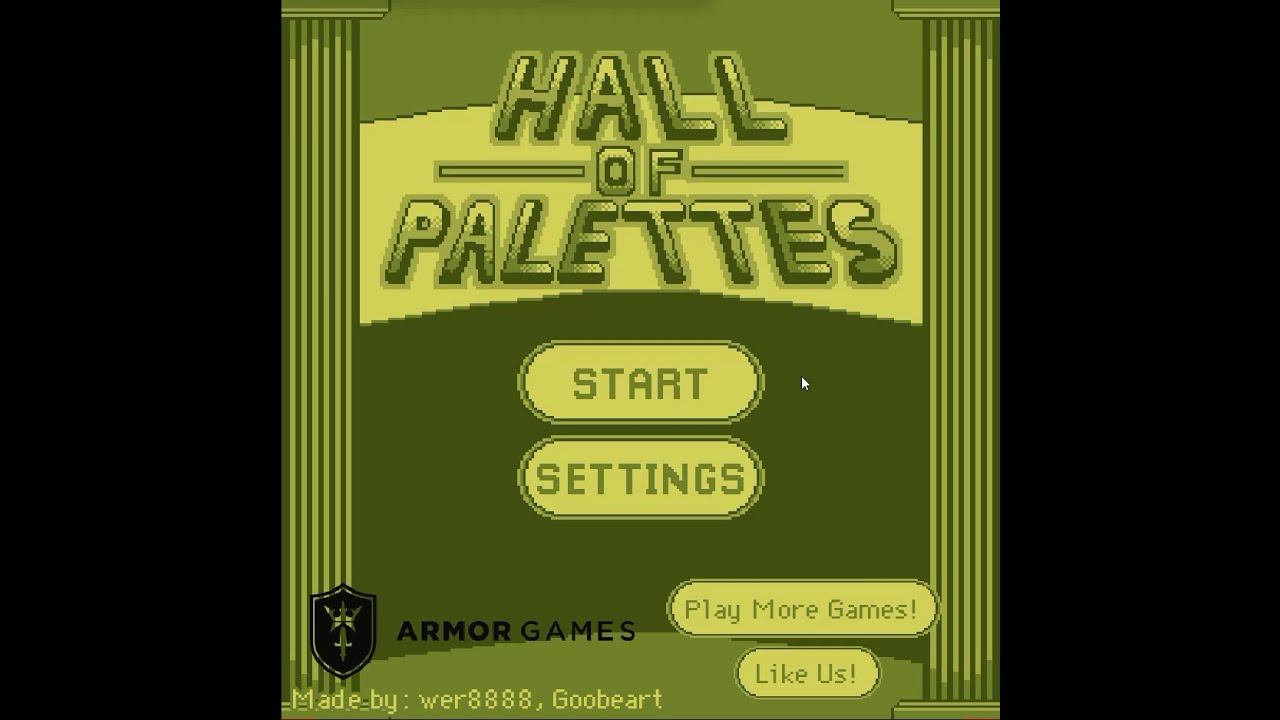 Hall of Palettes Walkthrough