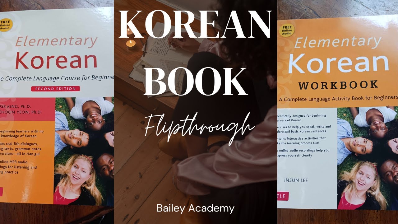 Elementary Korean Flipthrough |  Homeschool Language