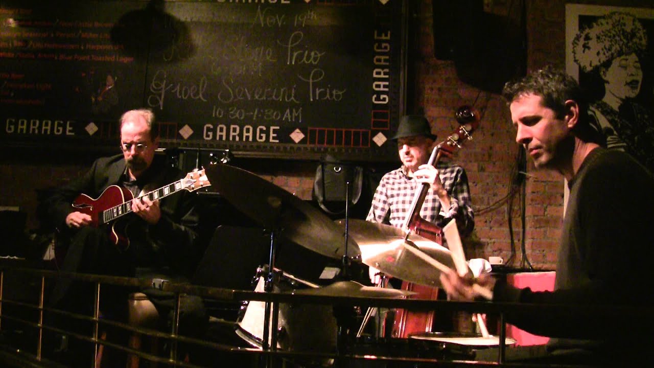 'Scrapple from the Apple' - Rick Stone Trio at 'the Garage' NYC Nov 19, 2015