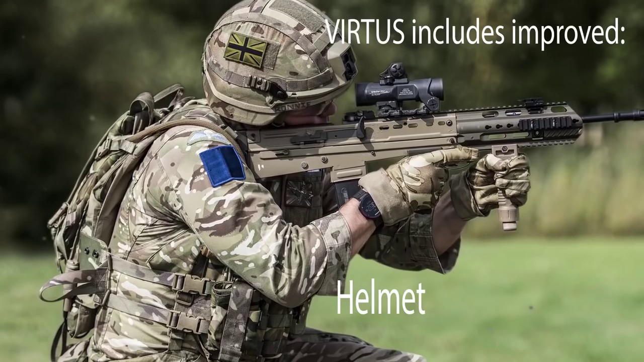 Military | War | British Army - VIRTUS Body Armour & SA80A3