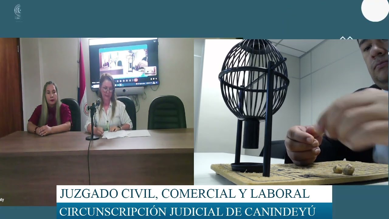 17/02/2026 -  Sorteo de Expediente del Juzgado Civil, Comercial y Laboral de Curuguaty