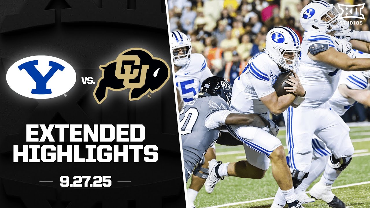 #25 BYU vs. Colorado Extended Highlights | 2025 Big 12 Football