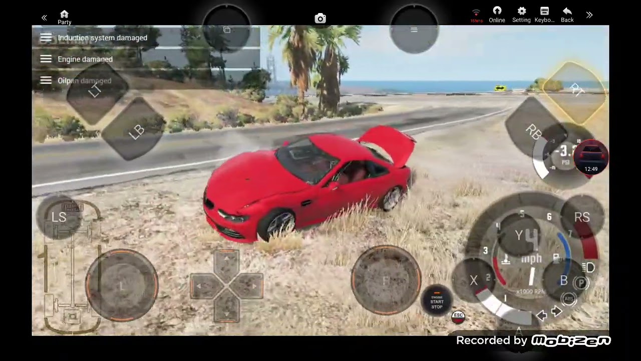 BeamNG Drive Gameplay Android Chikii - (Tablet Version)