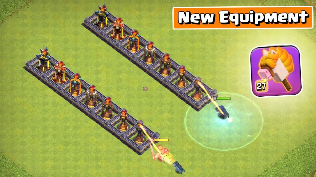Barbarian King New Equipment vs Royal Champion | Clash of Clans
