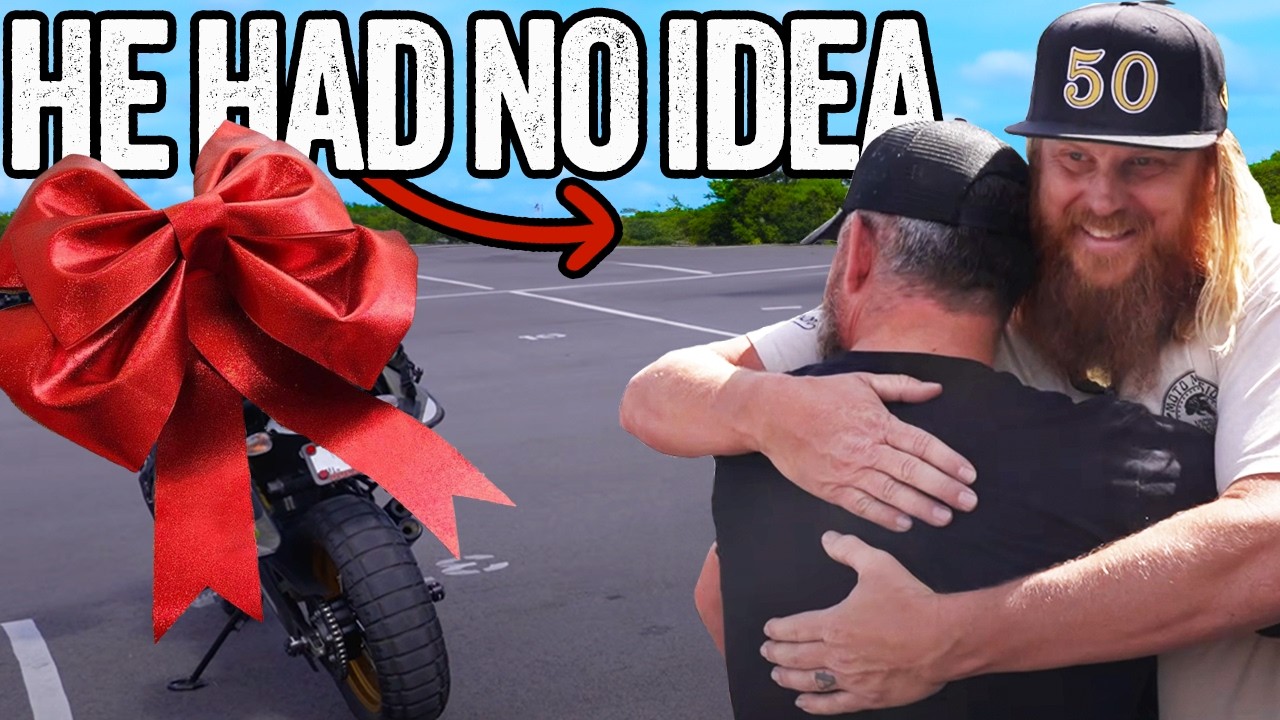We Gave This Guy a Motorcycle- You’ll Never Guess Why