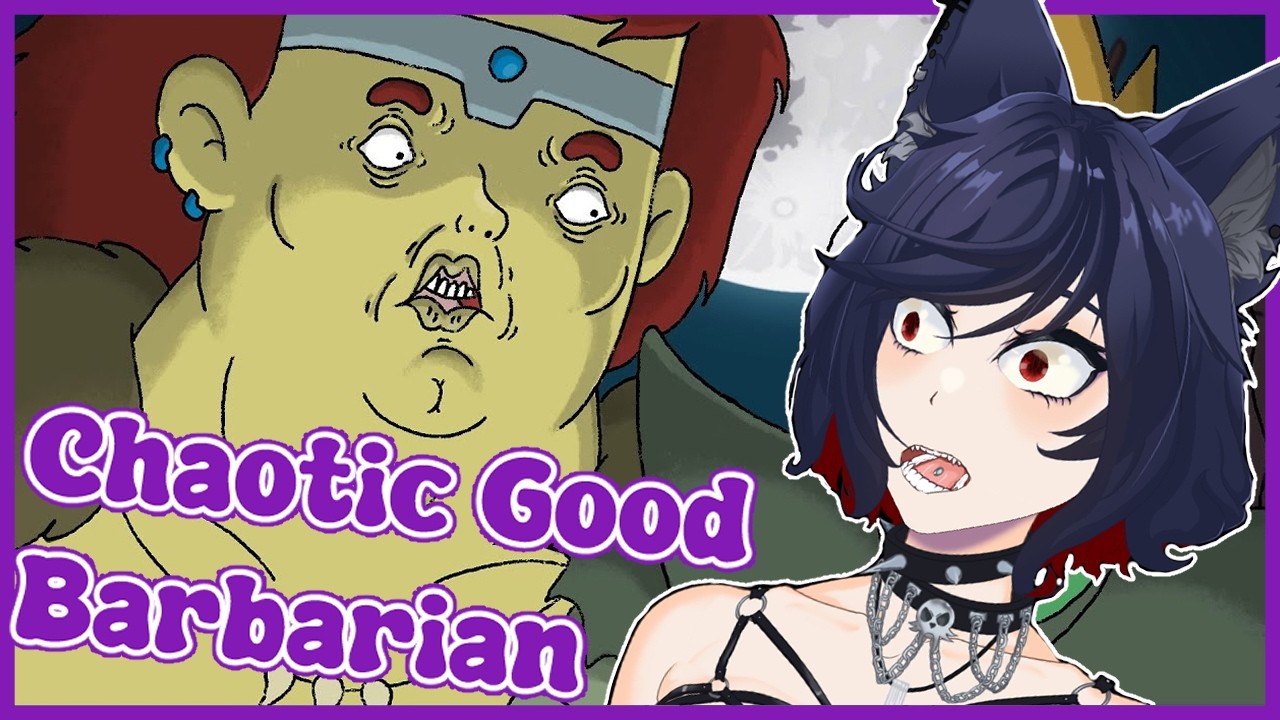 CHAOS UNLIMITED?!? THIS BARBARIAN'S INSANE | Dungeon Soup Chaotic Good Barbarian | VTuber Reacts Pt1