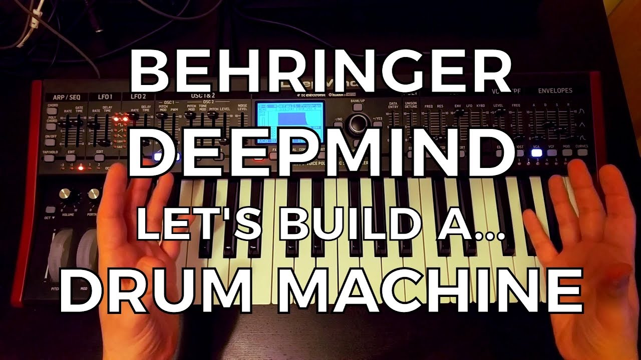 Behringer DeepMind — давайте построим... драм-машину!