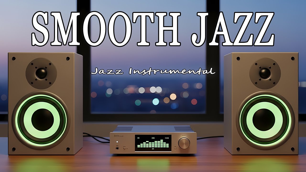 Smooth R&B Nights 🌆 Calm Jazz Grooves for Focused After-Hours Work 🎧