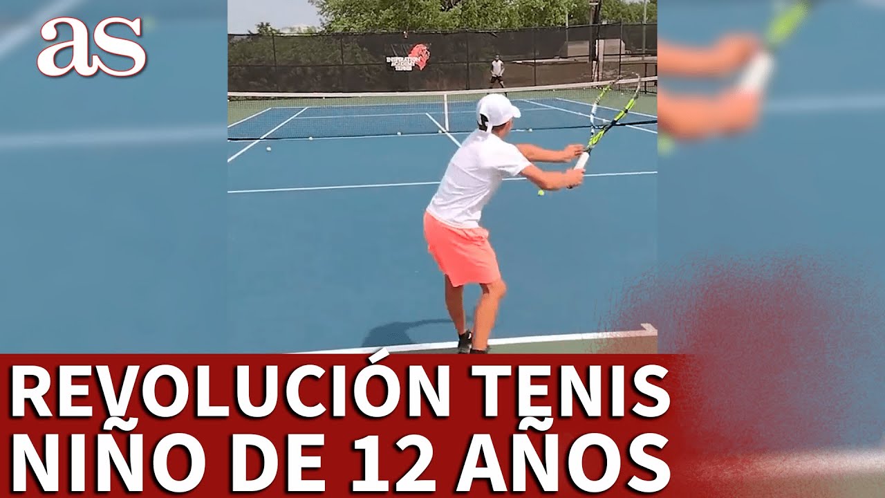 TENIS| El ni&ntilde;o de 12 a&ntilde;os que pretende REVOLUCIONAR la forma de jugar al TENIS | AS