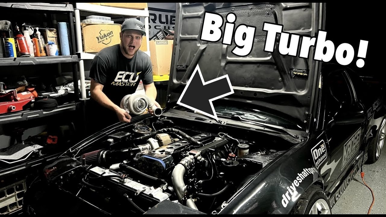 1.5JZ S13 получает Garrett GTX3584RS Turbo!