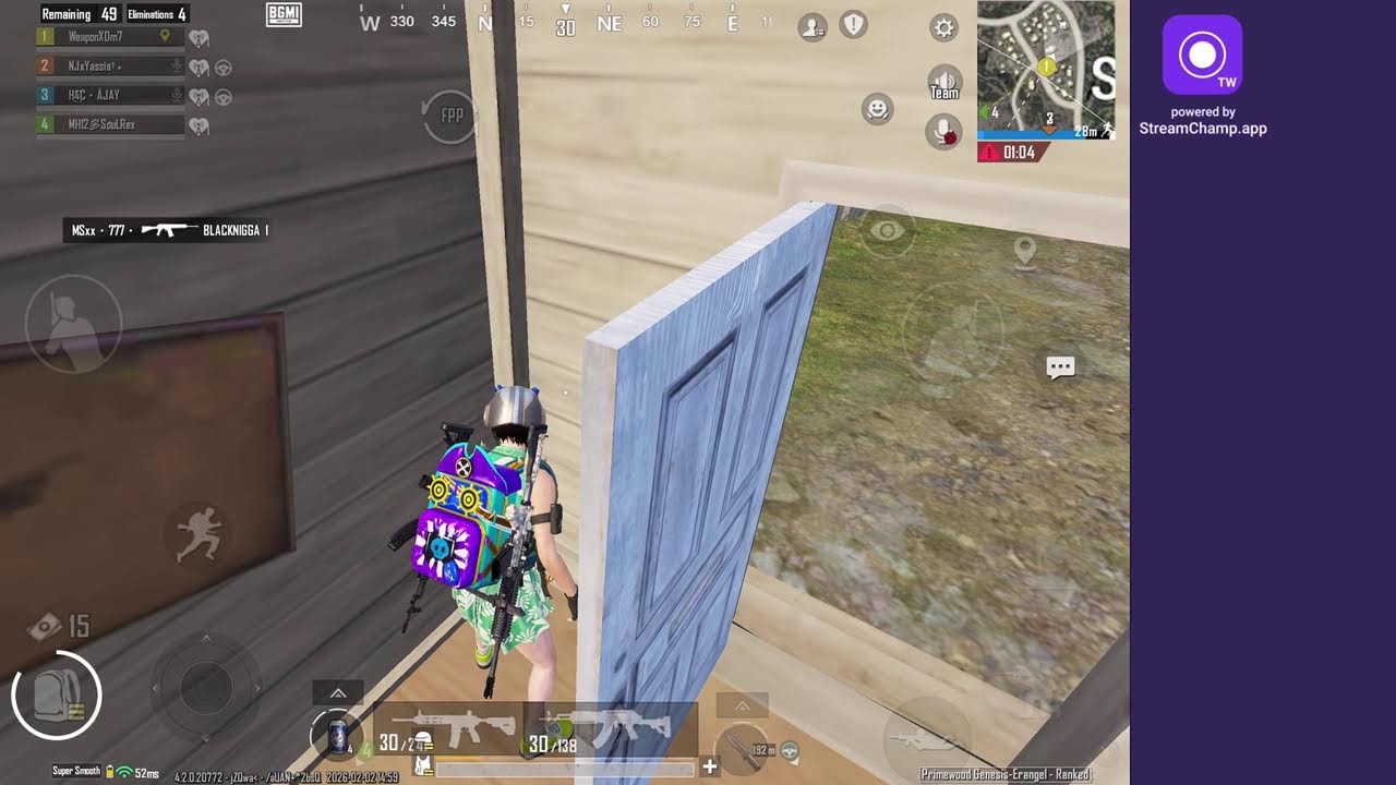 New update 4.2.  2026 Bgmi pubg gameplay live streaming