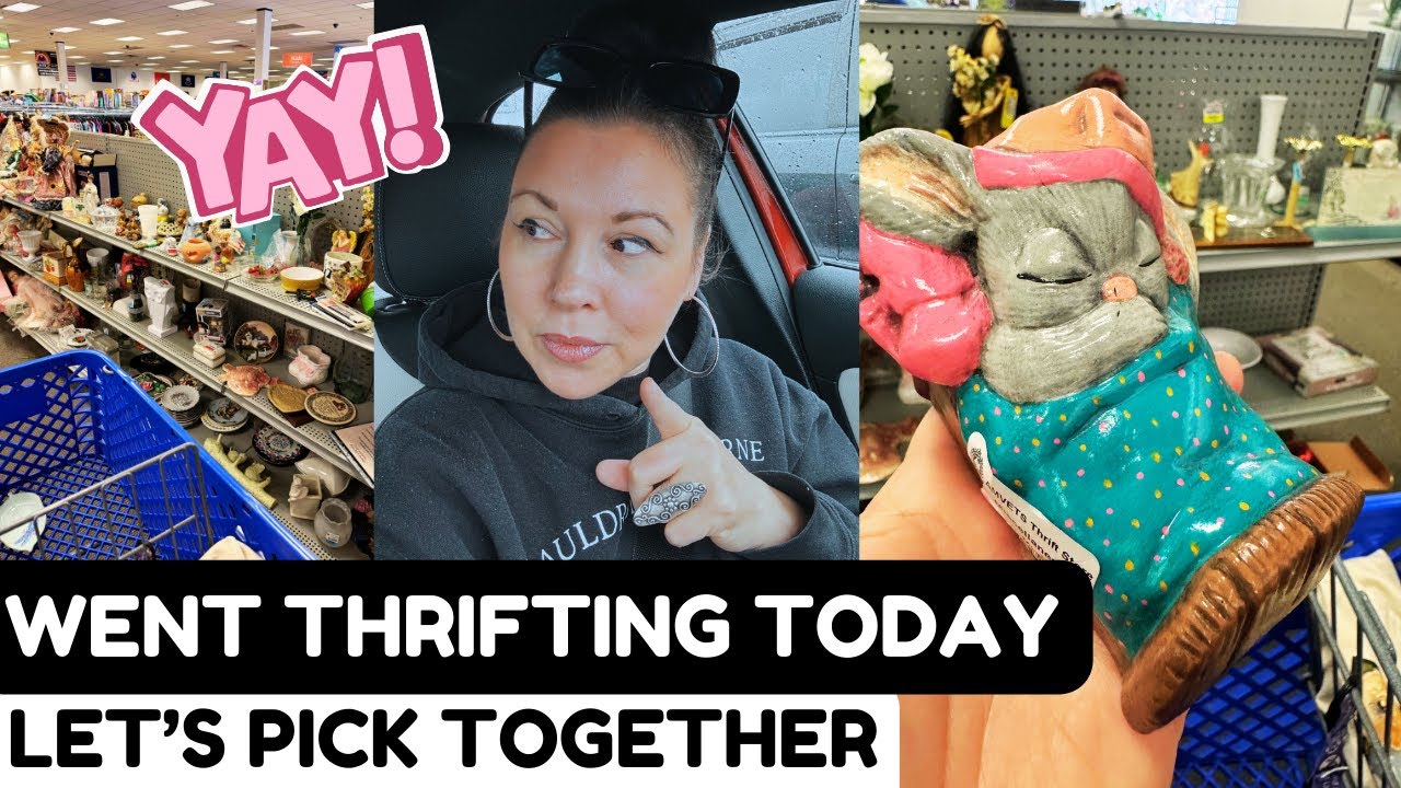 LET&rsquo;S THRIFT & CHAT, TODAY I&rsquo;M AT AMVETS