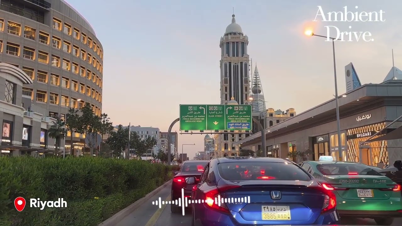 Golden Hour Drive [4K] | Relaxing Evening Road Trip at Sunset 🌅