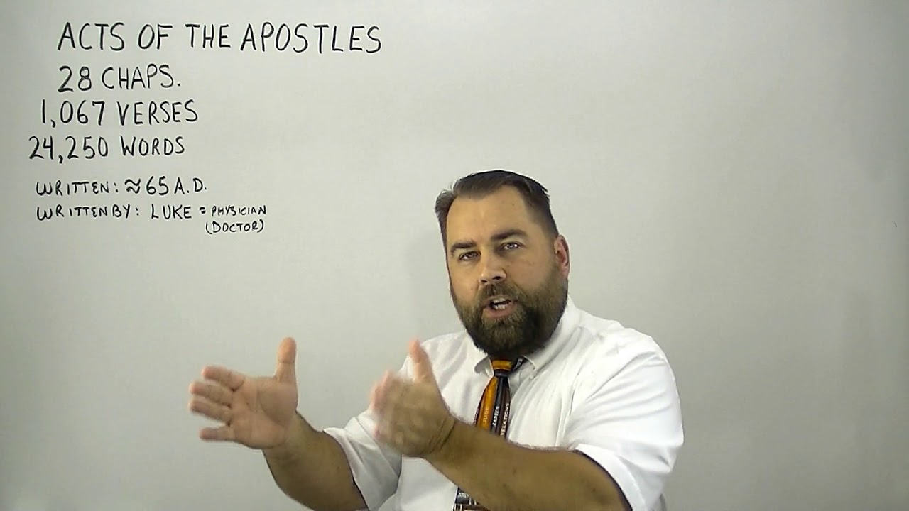 Acts 1:1 to 4