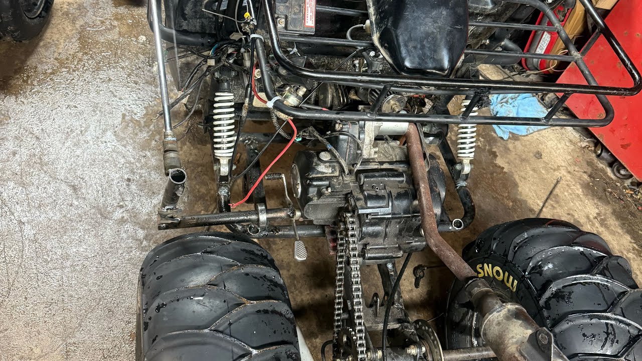 Coleman go-cart aka Franklin build