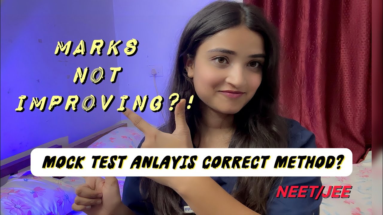 😱From 450 to 650: Mock Test Analysis Strategy (Step by Step) + Mistakes🔥 #neet #mocktest #motivation
