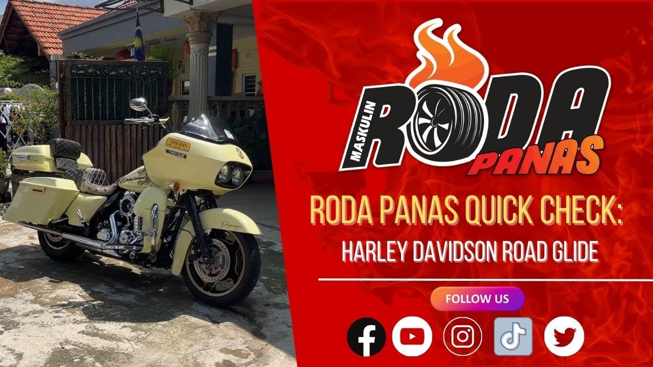 RODA PANAS QUICK CHECK : HARLEY DAVIDSON  ROAD GLIDE