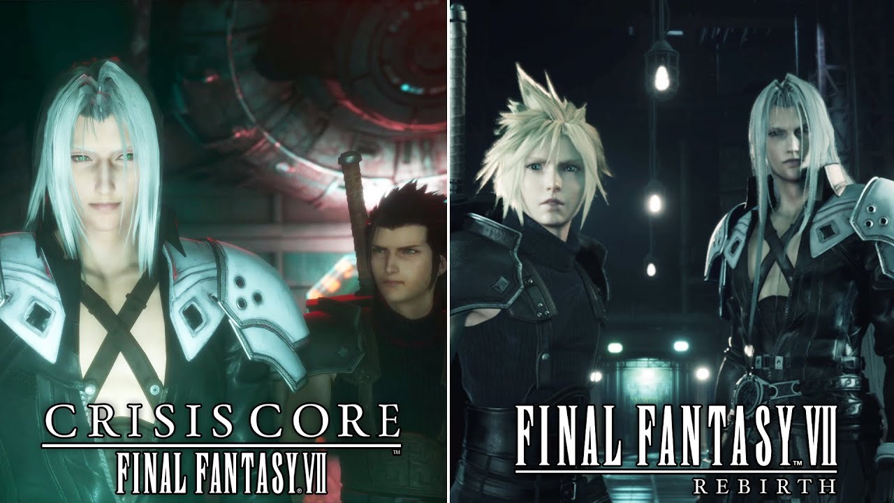 FF7 CC RE против FF7 Rebirth — История Зака ​​против воспоминаний Клауда