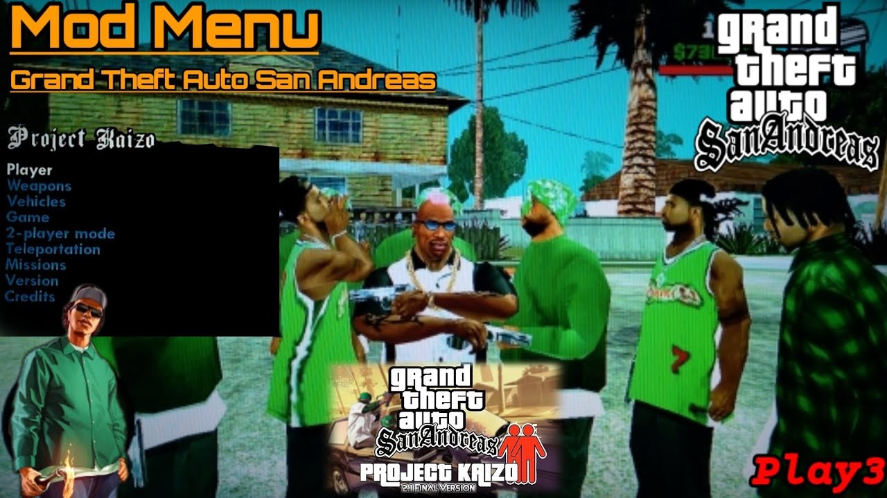 Gta san mod menu ps3  +Download #grandtheftauto