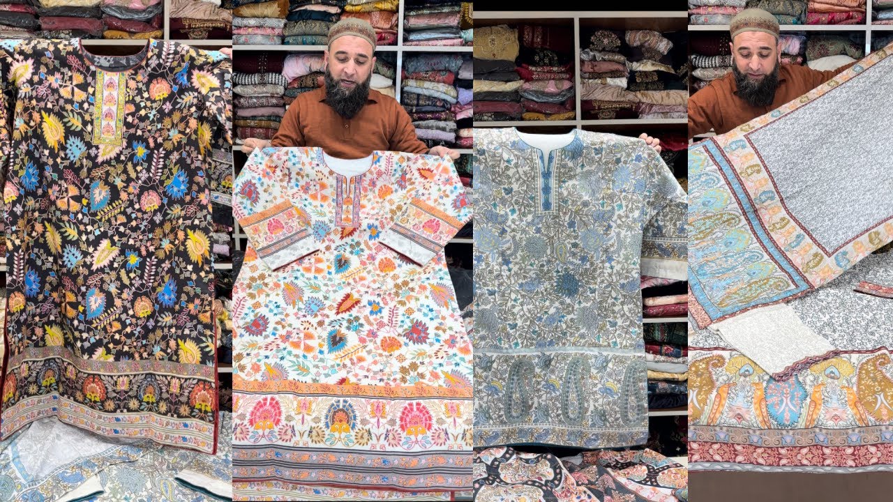 Beautiful KalamKari Pheran Sets 😍