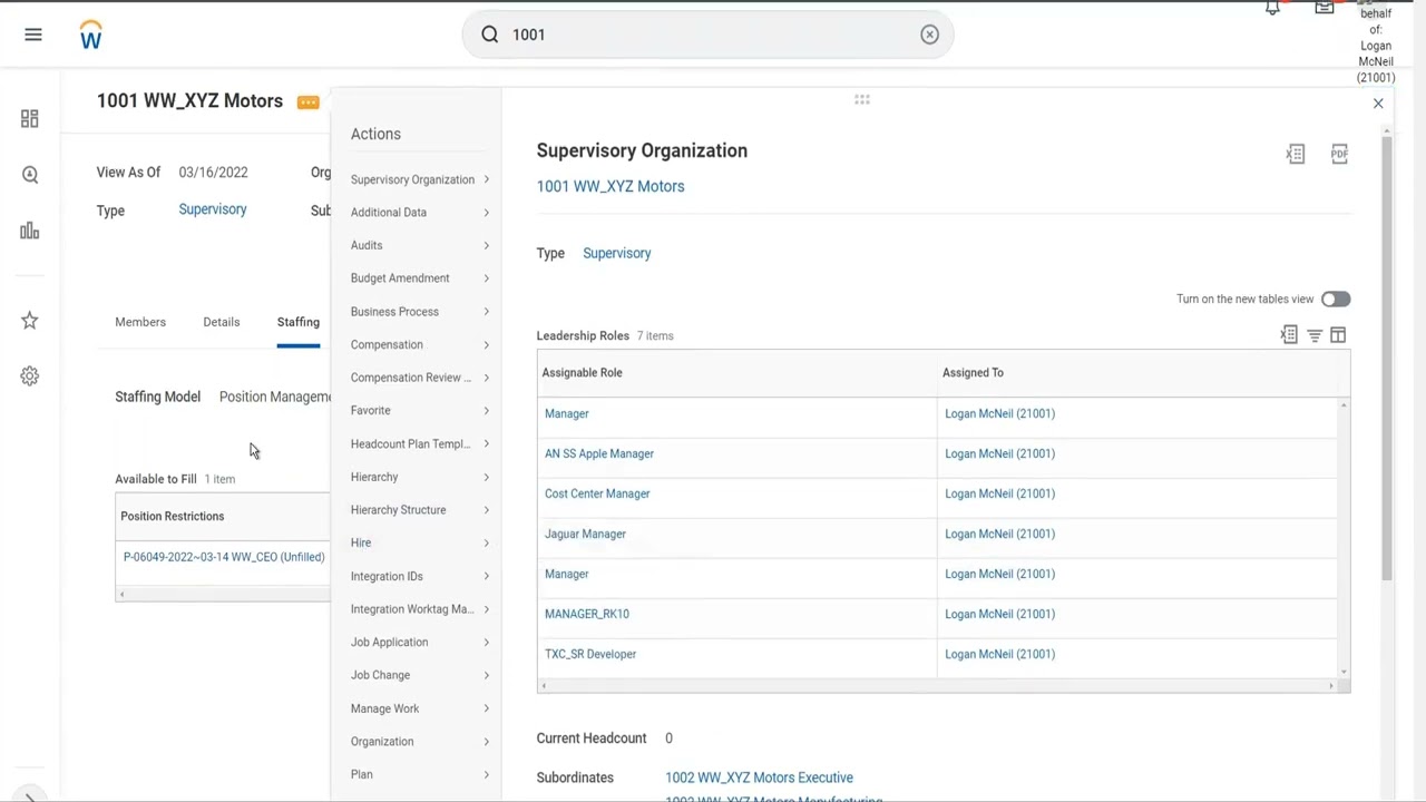 Hire Business Process in Workday