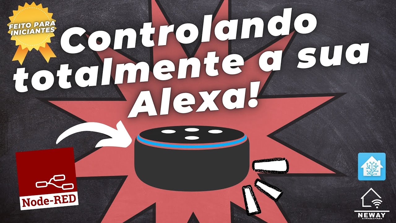 ✅ - Como controlar a Alexa | Home Assistant - Node-RED