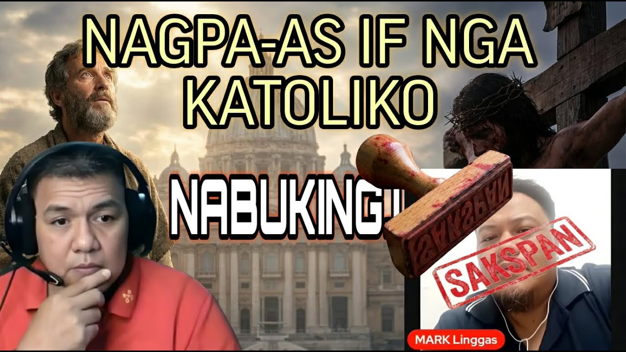 Mark Linggas nga nagpaka arung-ingnon nga KATOLIKO | SAKPAN!!! Buking sa KATAPUSAN..!