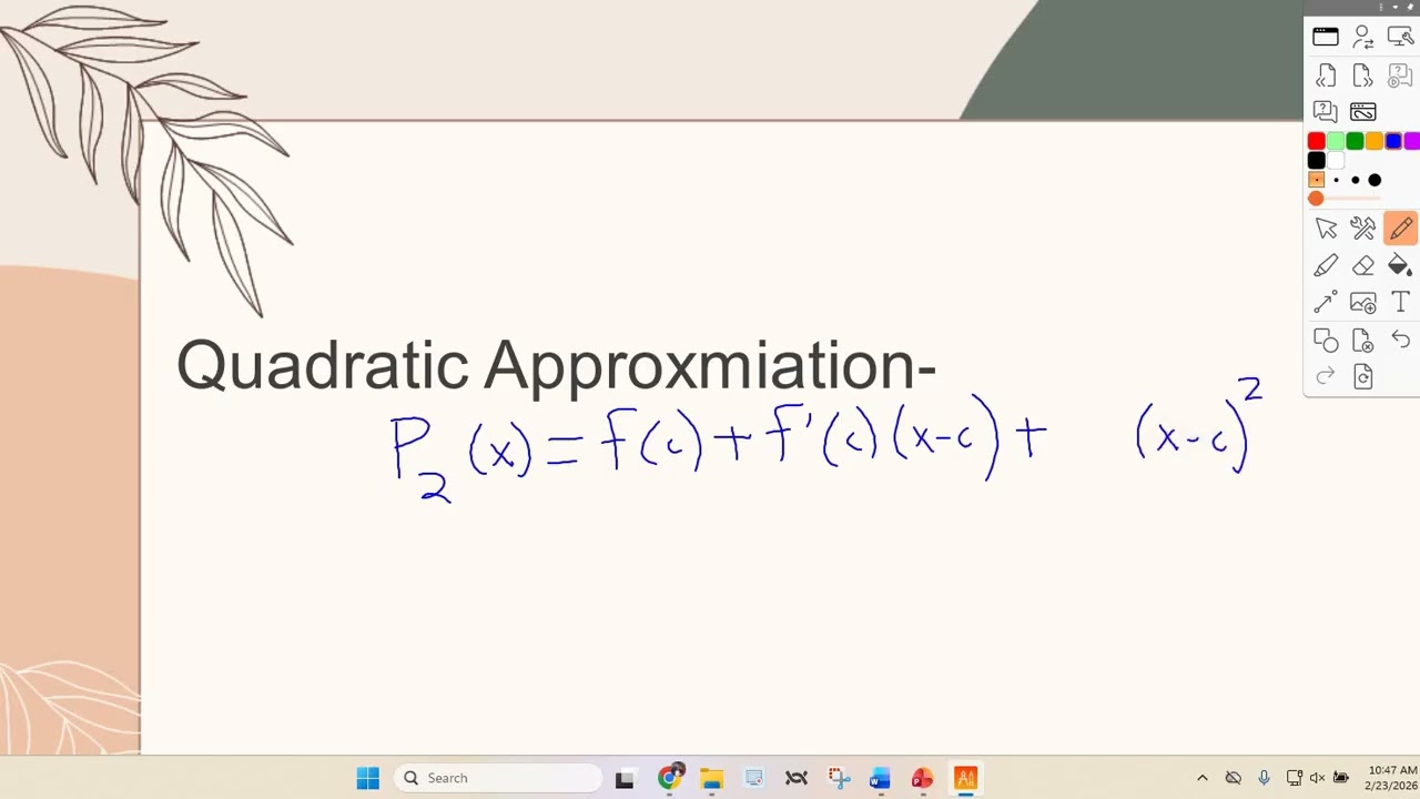 Intro to Taylor Polynomials