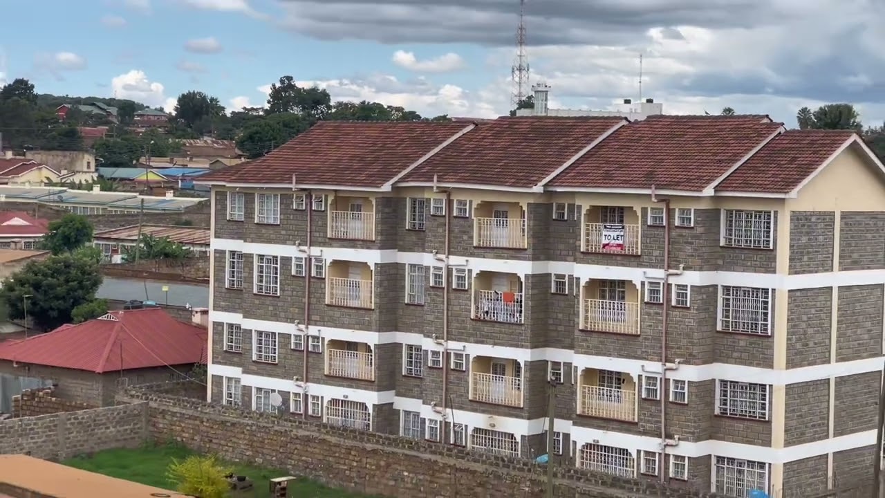 Road Block residential area in Eldoret