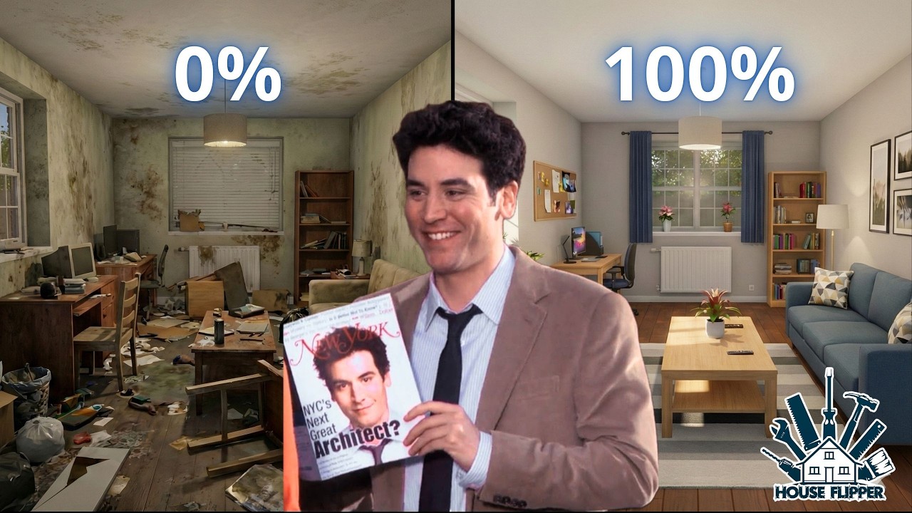 Играю в HOUSE FLIPPER как архитектор (часть 1)