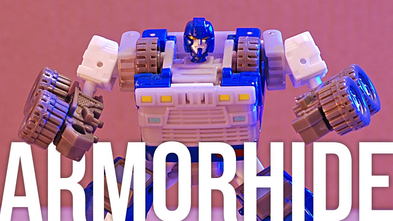 CYBERTRON ARMORHIDE transformers stop motion review