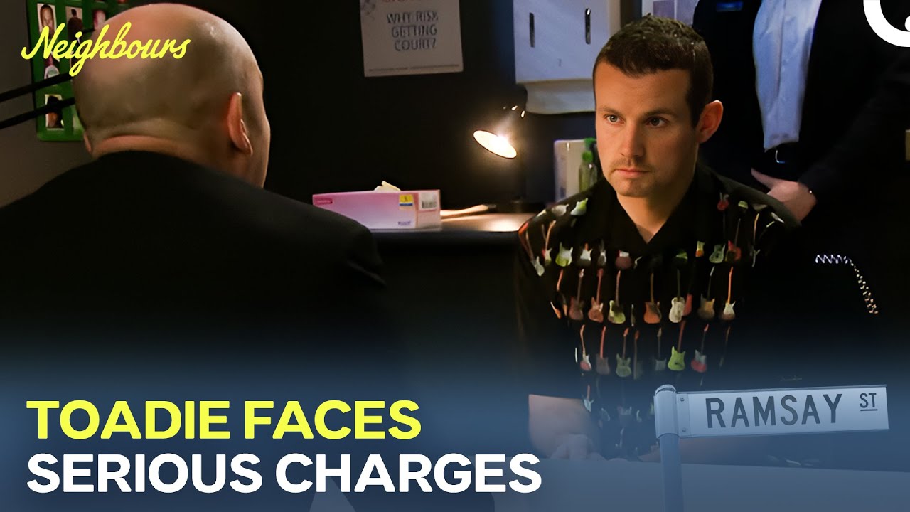 Toadie Accused of Fraud and Assault: Is He Being Framed? | Neighbours