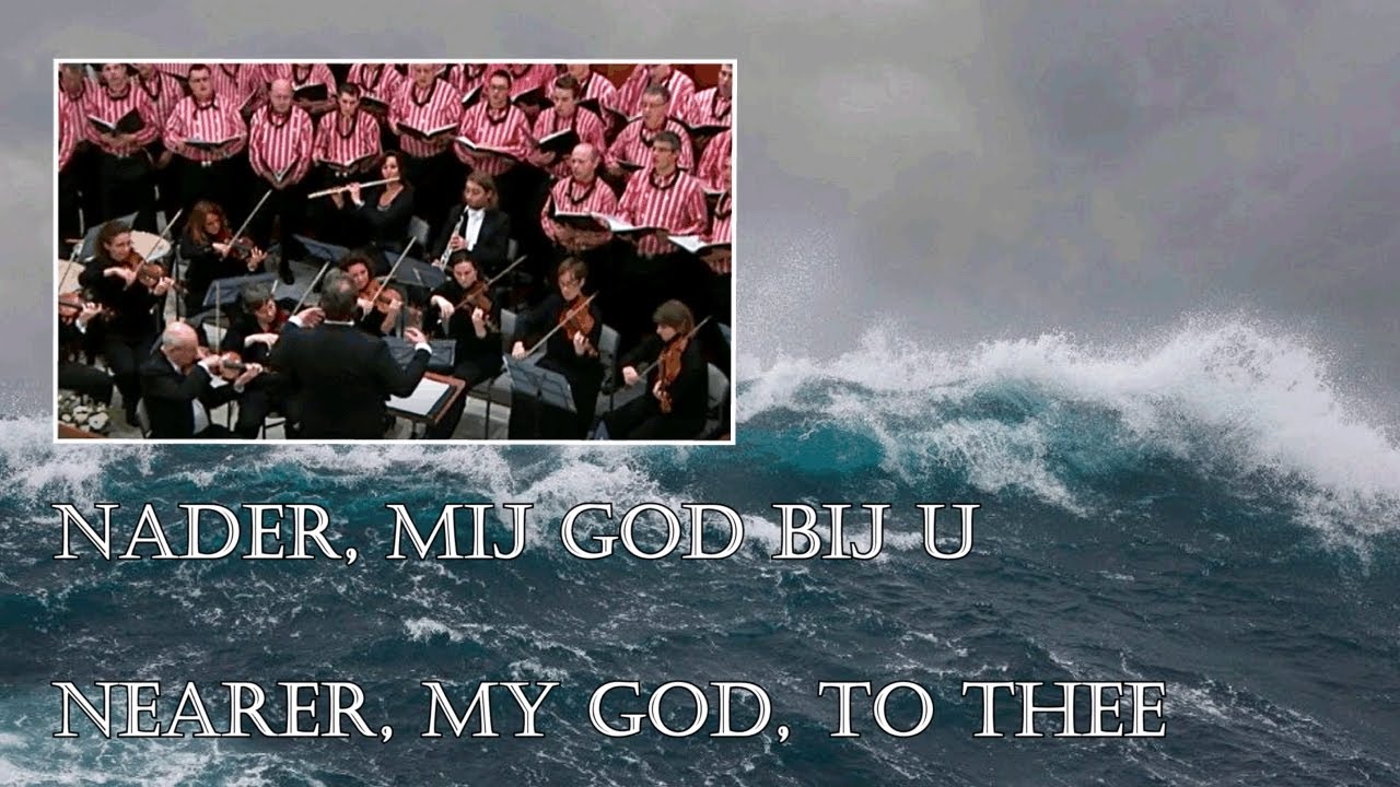 Nader mijn God bij U - Het Urker Mannenkoor 'Hallelujah' - Official recording